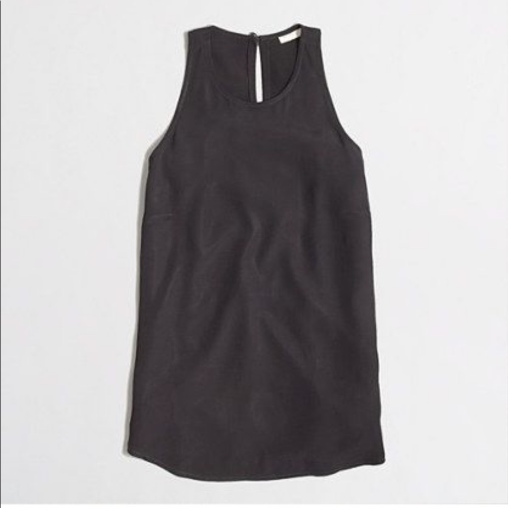 J. Crew Factory Racerback Crepe Tank